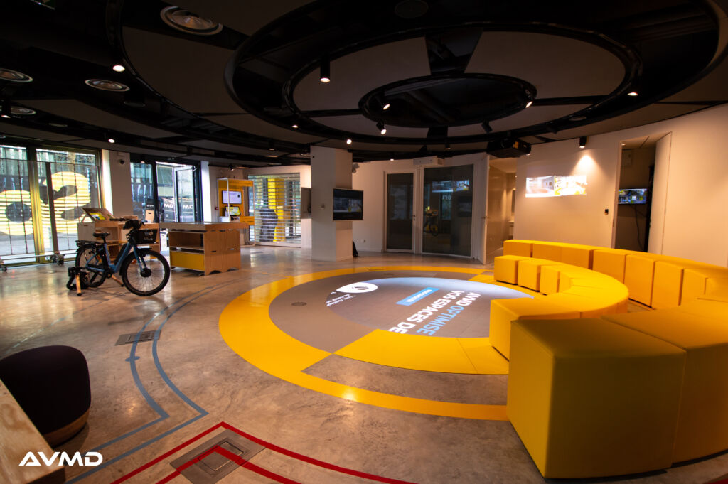 Showroom La Poste, LE SPOT